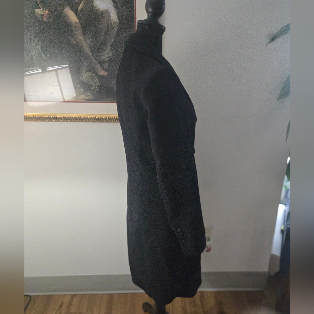 Zara Monteco Long Wool Jacket - Picture 7 of 9
